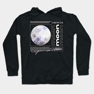 The Moon Planets Space Solar System Cosmos Galaxy Hoodie